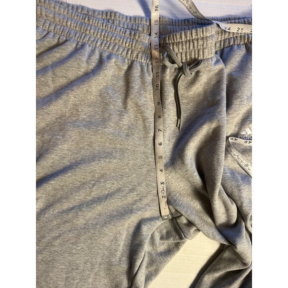 NWT-Adidas Womens Slim Fit Joggers 4X Grey 100% cotton Pants with pockets - Picture 13 of 16